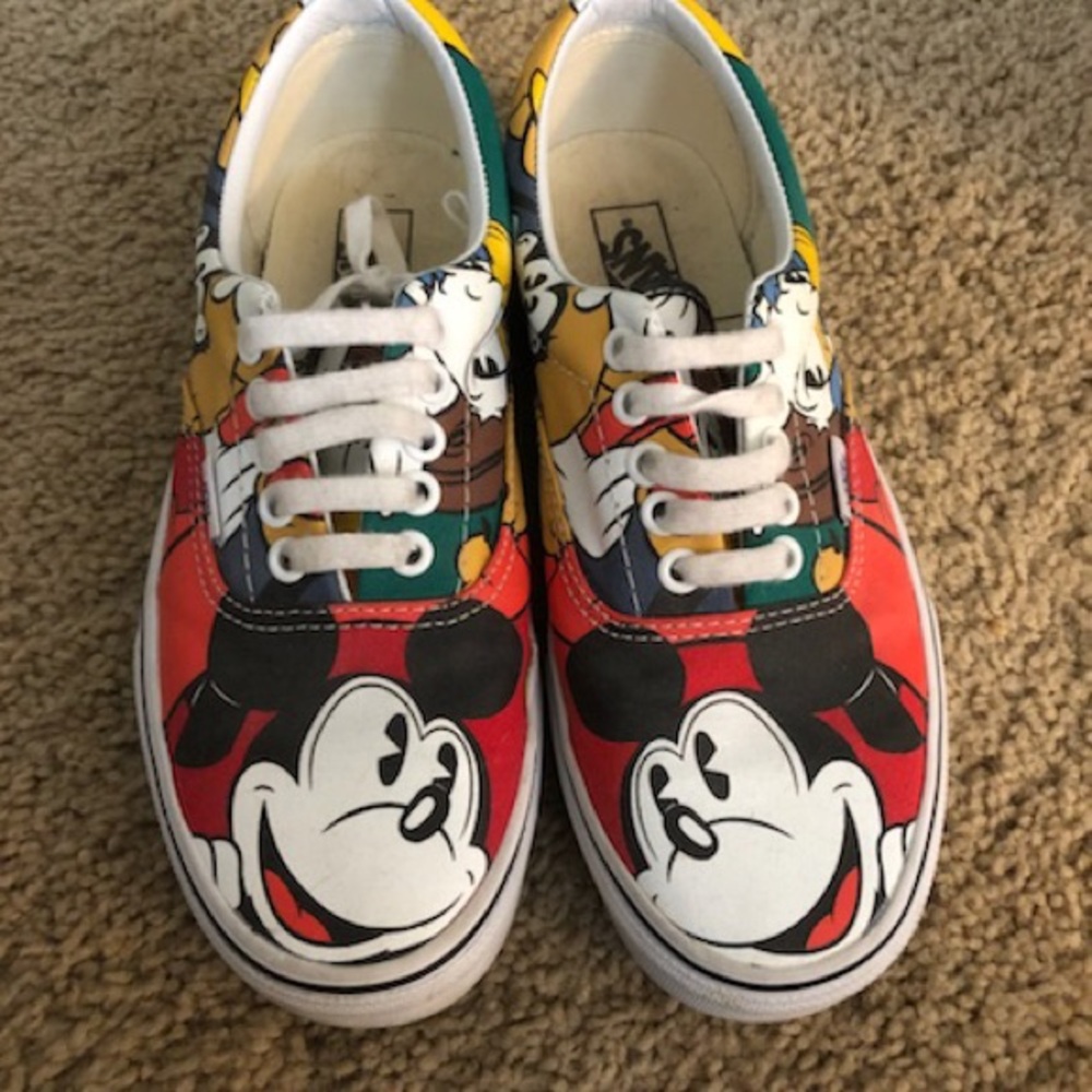Disney and Vans era shoes